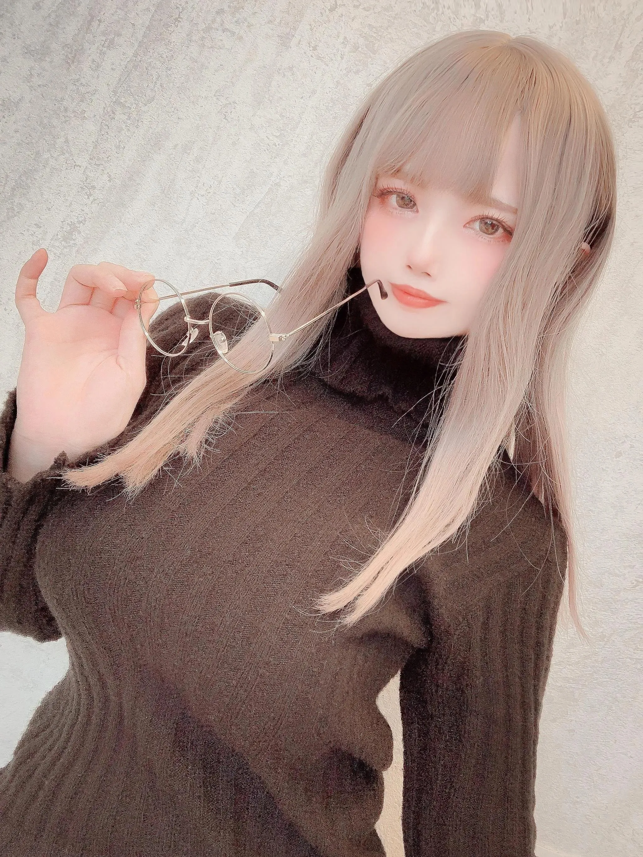 Uriうり – NO.013 Fantia2022-04月会员订阅合集-2022-04-13 メガネニットちゃん13sheets [14P]插图1
